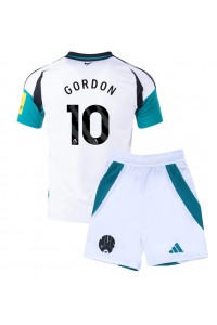 Newcastle United Anthony Gordon #10 Jalkapallovaatteet Lasten Kolmas peliasu 2024-25 Lyhythihainen (+ Lyhyet housut)